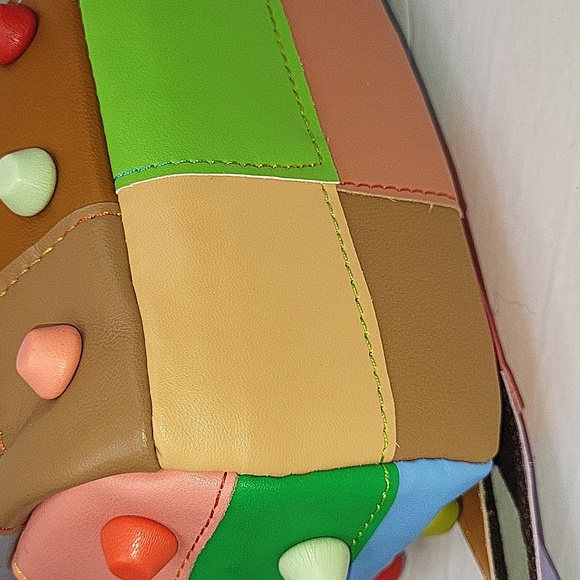 Patchwork Leather Crossbody Bag - Picture 6 of 14